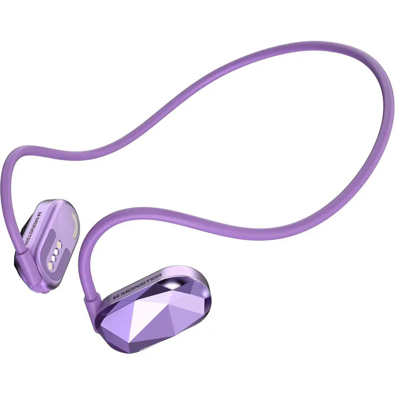 Monster MH22134 Open Earbuds with Touch Screen, TF Card Support & 30H Playtime
