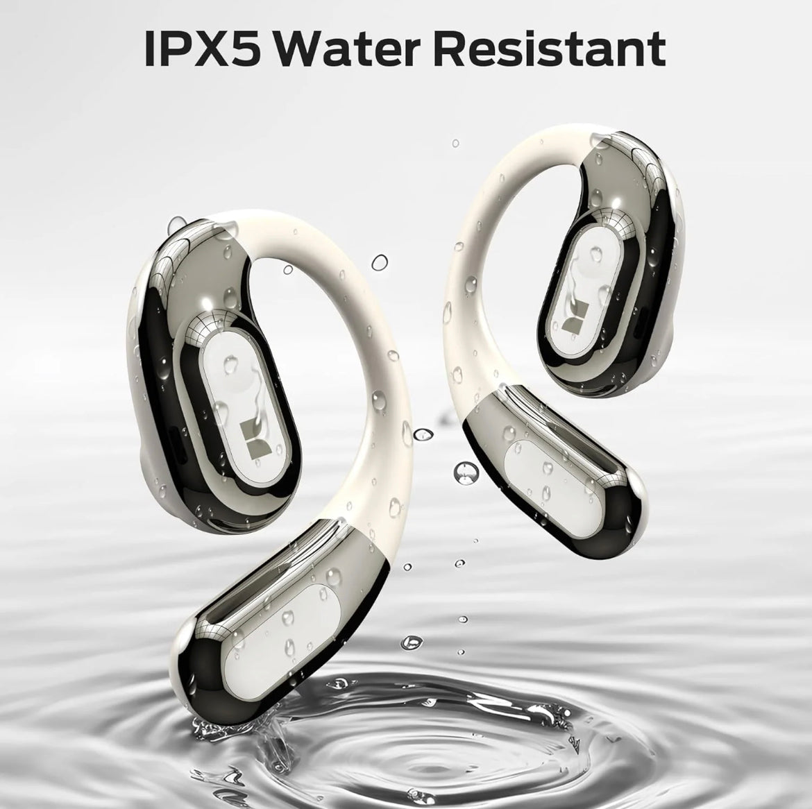 Monster AC330 Open-Ear Wireless Earbuds - Bluetooth 5.4 with 24H Playtime