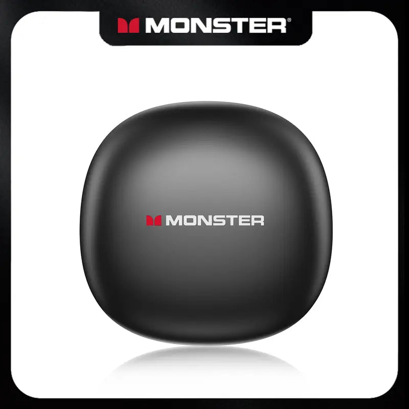 Monster C01 Titanium Ear-Hook Headphones: 145H Playtime, Bluetooth 6.0 Wireless Earbuds