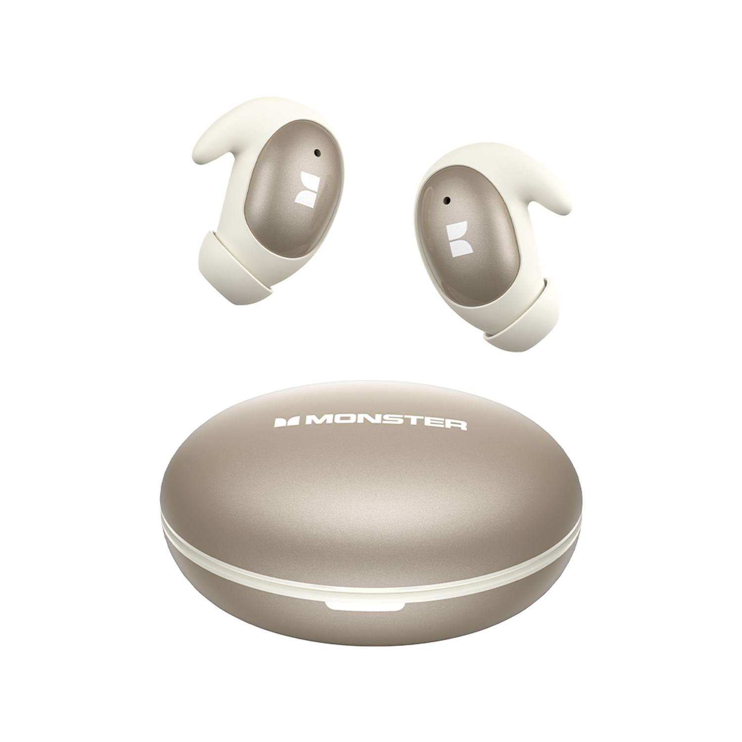 Monster W57 Sleep Earbuds - Ultra-Thin for Side Sleepers