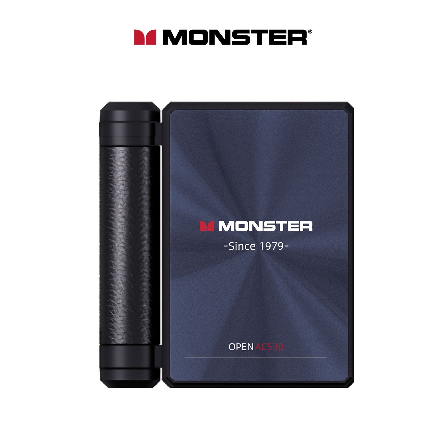 Monster AC530 Dual-Fold Wireless Earbuds - 145H Playtime, Bluetooth 6.0 Headphones