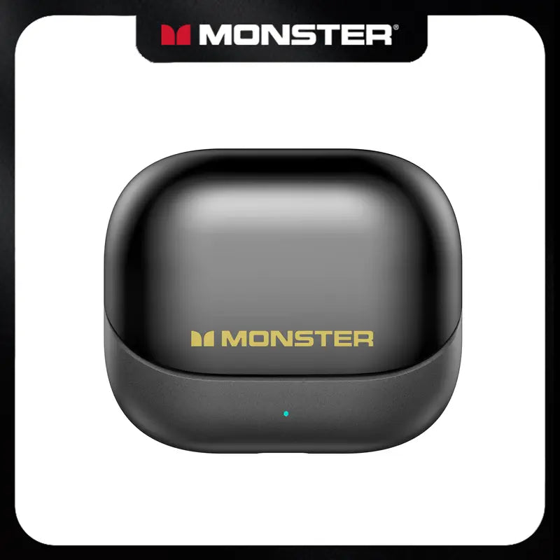Monster AC235 Wireless Ear Hook Headphones - 40H Playtime, Bluetooth 6.0 Sport Earbuds